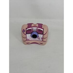 Fisher Price Kid Tough Digital Camera Pink Flowers Fisher-price WORKS